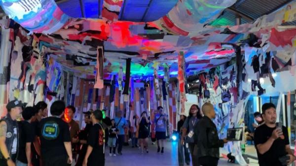 Synchronize Fest 2025 Hari Pertama Dimulai, Area Dekoratif dari Limbah Sampah Jadi Sorotan!