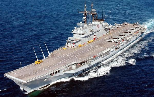 Mengenal Kapal Induk Giuseppe Garibaldi Masuk Defile Alutsista TNI