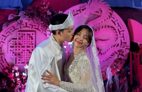 Meyden dan Hengky resmi menikah. (Foto: Youtube)