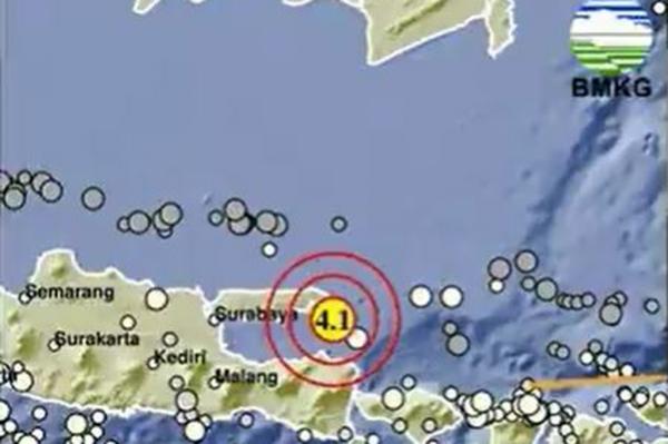 Gempa Hari Ini Guncang Sumenep Jatim, Berkekuatan Magnitudo 4,1