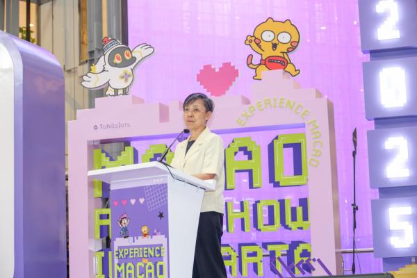 Representasi Macau Direktur Kantor Pariwisata Pemerintah Macao (MGTO), Maria Helena de Senna Fernandes. (Foto: Dimas Andika Fikri)