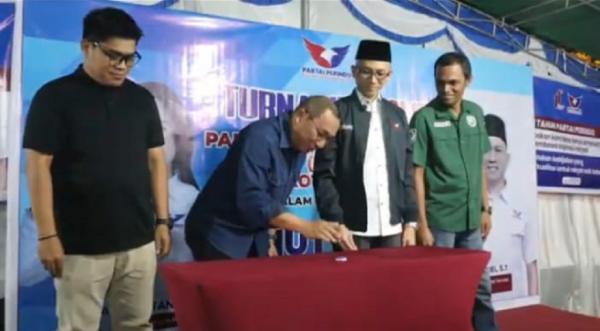 HUT ke-11 Partai Perindo, DPD Perindo Ternate Gelar Turnamen Domino hingga Santunan ke Masyarakat