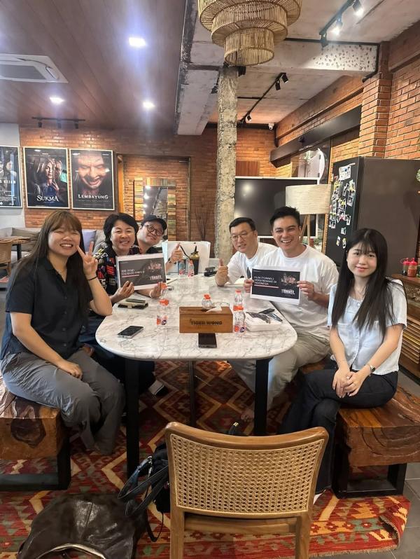 Baim Wong dan tim Korea Selatan. (Foto: Instagram)