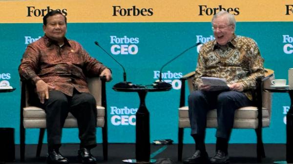 Di Depan Steve Forbes, Prabowo Ungkap Alasan Utama Buat Program MBG