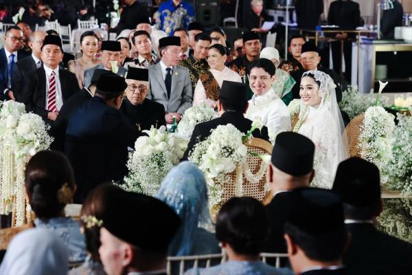 Pernikahan Magisha dan Moshe Pernikahan Magisha dan Moshe. (Foto: Instagram)