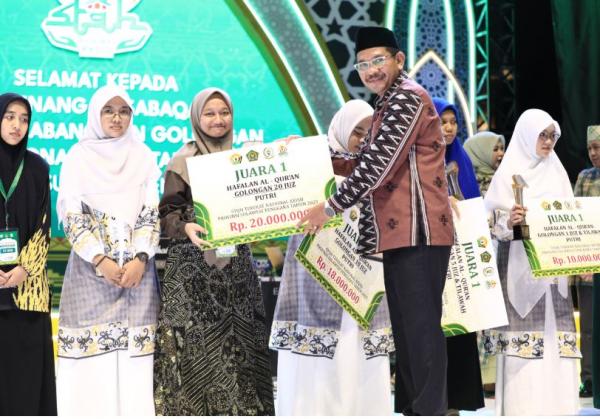 STQH Nasional Kendari Ditutup, Kemenag Ajak Warga Amalkan dan Hayati Al-Qur’an