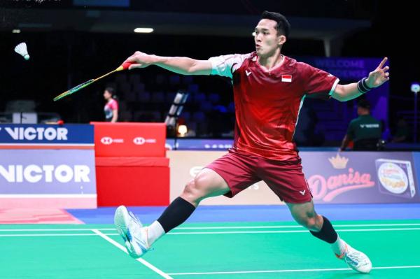 Bangkit Spektakuler ke Final Hylo Open 2025, Jonatan Christie:  Laga Bagai Roller Coaster