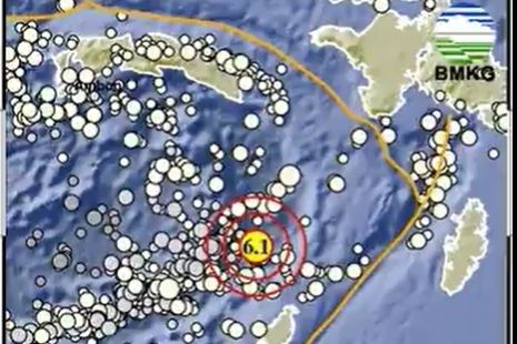 Info BMKG Gempa Terkini M 6,1 Guncang Maluku Tenggara