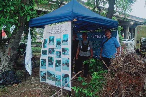 Bikin Posko Pengaduan Proyek Tol CMNP, Warga Penjaringan: Jusuf Hamka Harus Beri Ganti Rugi