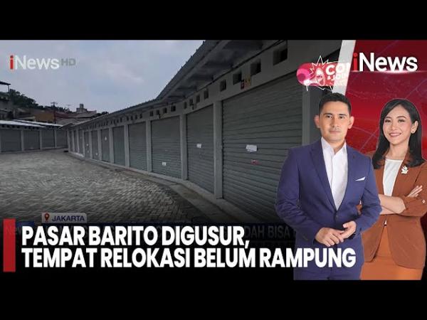  Pemprov DKI Bongkar Pasar Barito, Pramono Anung: Demi Perluas Ruang Terbuka Hijau untuk Warga