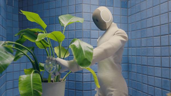 NEO si robot humanoid bisa mengerjakan pekerjaan rumah. (Foto: 1X)