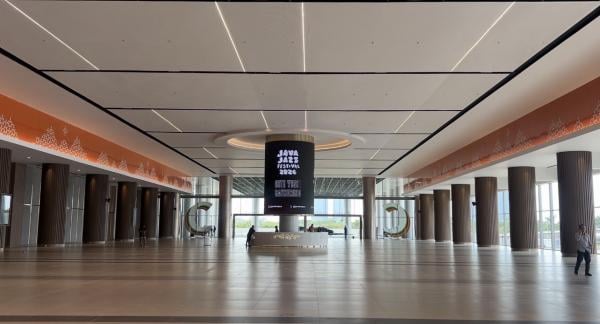 Venue Java Jazz 2026 Venue Java Jazz 2026 di NICE PIK 2. (Foto: Annastasya Rizqa)