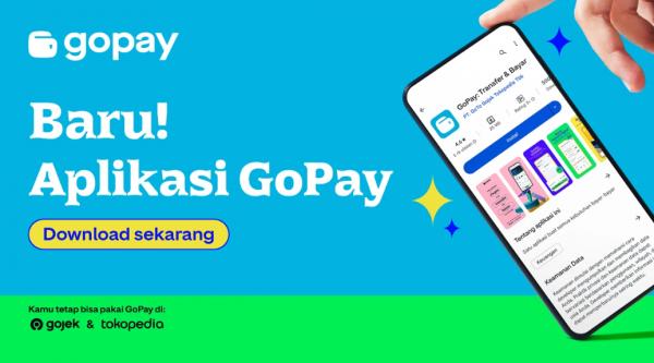 Aplikasi Gopay. (Foto: dok Gopay)