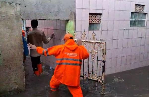 Jakarta Diguyur Hujan, Kawasan Jati Padang Banjir Lagi