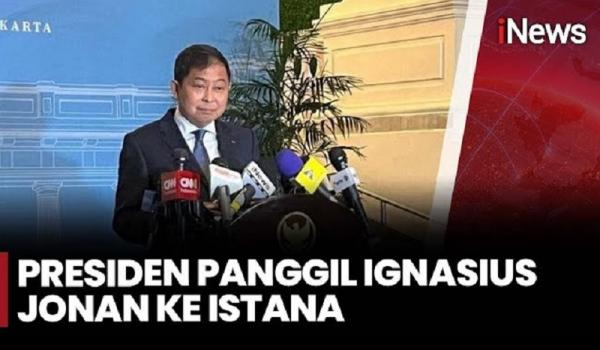 Ignasius Jonan Dipanggil Prabowo ke Istana, Bahas Apa?