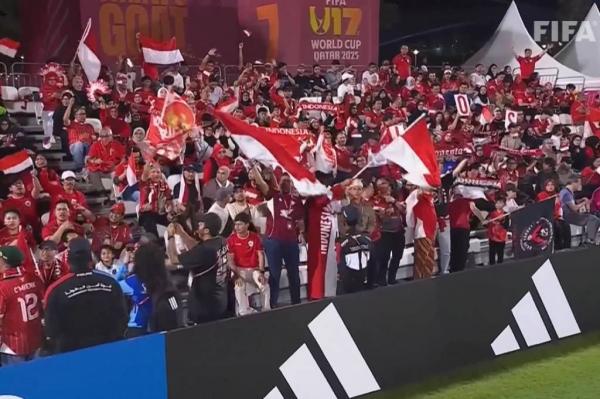 Nova Arianto Takjub dengan Dukungan Fantastis Suporter Garuda di Piala Dunia U-17 2025