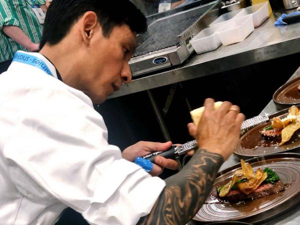 Sate Maranggi ala Chef Alfan Sate Maranggi ala Chef Alfan Musthafa. (Foto: Instagram)