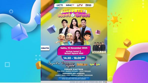 Amira dan Mas Biru Siap Menyapa Masyarakat Bogor di Dahsyatnya Meet and Greet Terbelenggu Rindu