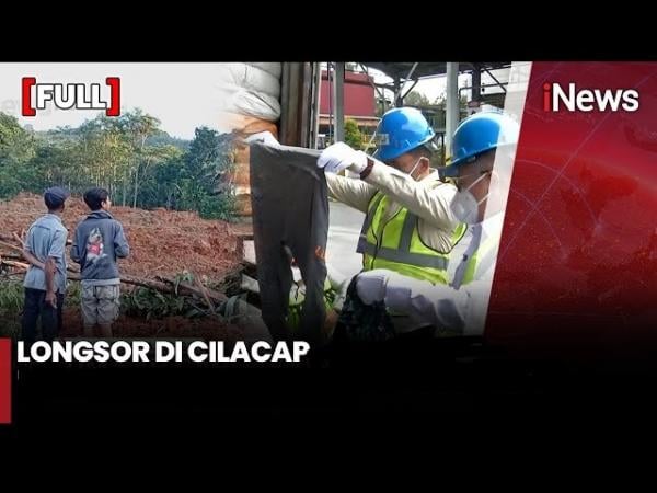 Longsor di Cilacap Tewaskan 3 Warga, Puluhan Rumah Rusak dan 20 Orang Masih Dicari