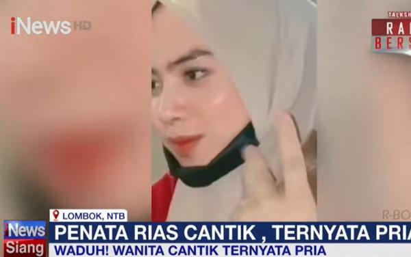 Viral MUA Cantik Sister Hong Lombok Ternyata Pria, Begini Reaksi Tokoh Agama