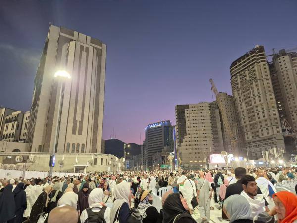 Suasana Mekkah di Musim Dingin Suasana Mekkah di musim dingin. (Foto: Arie Dwi Satrio)