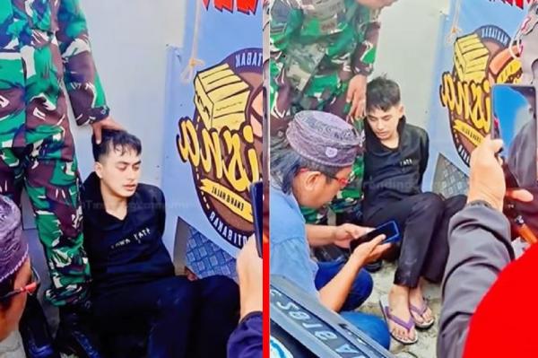 Viral Maling Ganteng Ditangkap TNI di Bandar Lampung, Netizen: Harusnya Jadi Seleb TikTok!