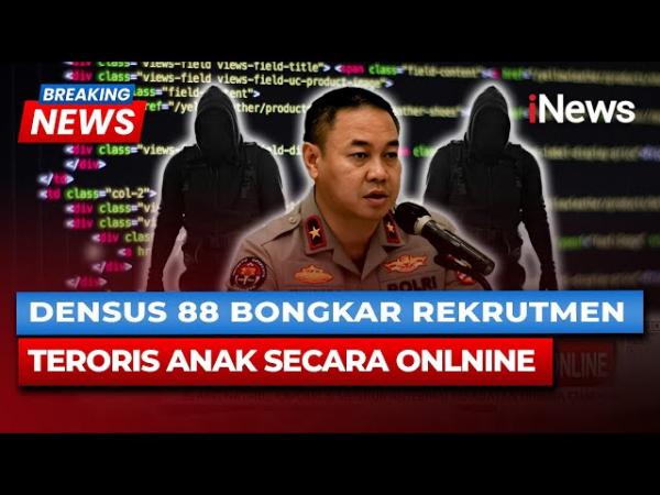 Densus 88 Tangkap 5 Perekrut Anak via Media Sosial, 110 Pelajar Terpapar di 3 Provinsi  