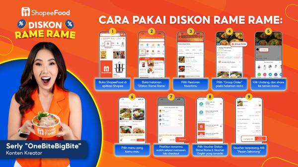 ShopeeFood Serly Cara Pakai Promo (Foto: dok Ist)