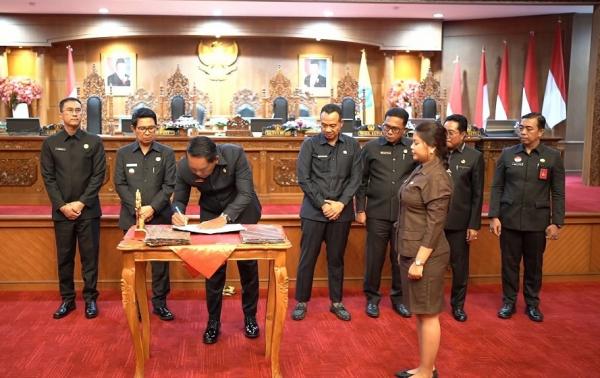DPRD dan Bupati Badung Tetapkan APBD 2026 Senilai Rp12,1 Triliun