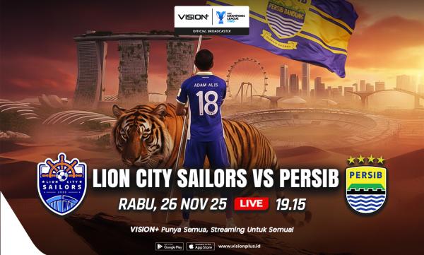 Link Live Streaming Persib Bandung vs Lion City Sailors di AFC Champions League 2