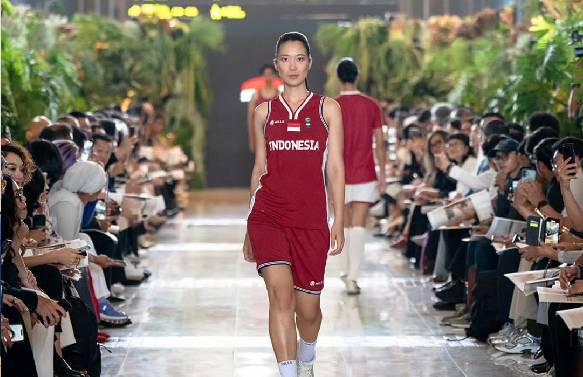 Jersey Tim Indonesia untuk SEA Games 2025 Rancangan Didit Prabowo, Tonjolkan Keindahan Motif Toraja
