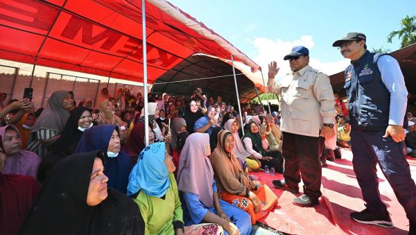 Prabowo Siapkan Anggaran untuk Penanganan Banjir dan Longsor di Aceh, Sumbar dan Sumut