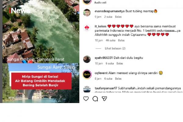 Sungai Ombilin Singkarak