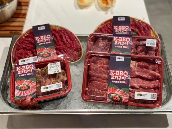 K-BBQ Aussie Beef tersedia pada Desember 2025 di tujuh gerai TheFoodhall di Jakarta. (Foto: iNews/Rizqa Leony Putri)
