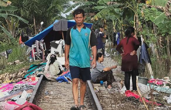 Posko Pengungsian di Langkat Posko Pengungsian di Langkat diisi 2.000 orang. (Foto: Instagram)