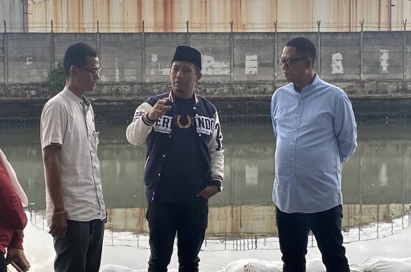 Legislator Perindo Dina Masyusin Blusukan ke Lagoa, Tinjau Tanggul Pesisir Jakarta
