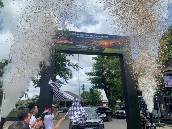 Sebanyak 56 atlet Indonesia dari delapan cabang olahraga resmi diberangkatkan menuju Asian Youth Para Games 2025 (AYPG 2025) (Foto: iNews.id/Reynaldi Hermawan)