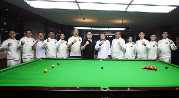 Hary Tanoesoedibjo Lepas Kontingen Biliar ke SEA Games 2025: Target 3 Emas!   