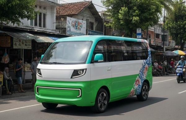 Tak Hanya Mobil Pribadi, Pemerintah Dorong Angkot Pakai Kendaraan Listrik