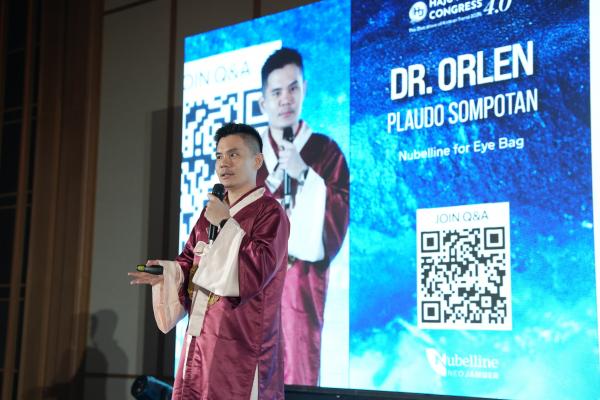 Dokter Orlen Dokter Orlen merekomendasikan treatment Nubelline untuk perawatan bawah mata. (Foto: Istimewa)