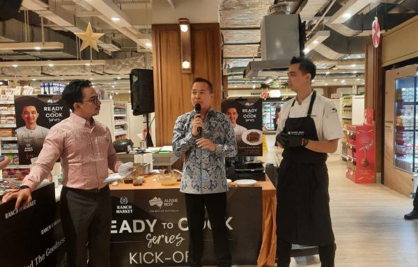 MLA Indonesia Chief Representative MLA Indonesia Christian Haryanto bersama Chef Freddie Salim. (Foto: iNews Media Group/Anindita)