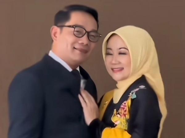 Ridwan Kamil Atalia Ridwan Kamil dan Atalia Praratya. (Foto: TikTok)