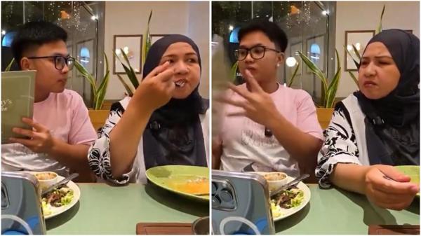 Viral Video Bigmo Lempar Menu Makanan di Depan Bunda, Netizen Murka!