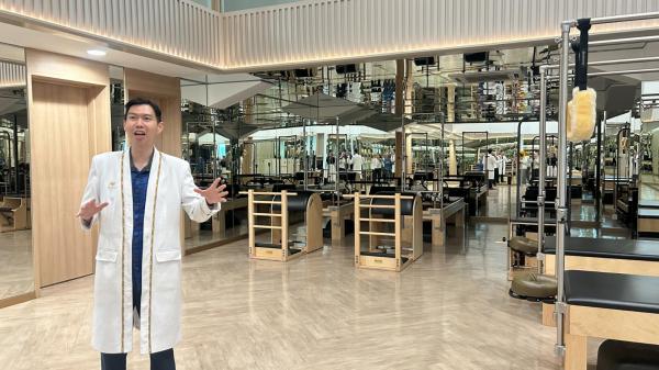 Dokter sarankan pilates Dokter sarankan pilates untuk wanita menopause. (Foto: Annastasya Rizqa)