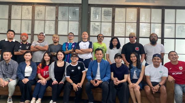 Syukuran dan Big Reading Film Bapakmu Kiper Syukuran dan Big Reading Film Bapakmu Kiper. (Foto: Mei Sada Sirait)