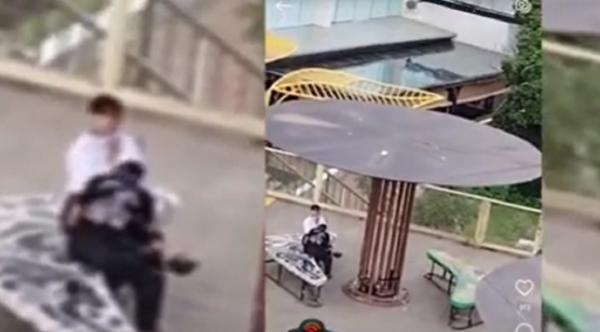 Viral Video 30 Detik Sepasang Muda-Mudi Mesum di Teras Cihampelas Bandung