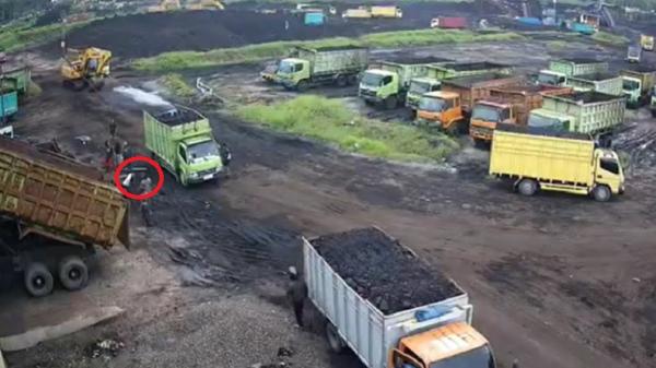 Perkelahian di Jambi Terekam CCTV, Sopir Truk Tewas Kepala Dihantam Bongkahan Batu Bara