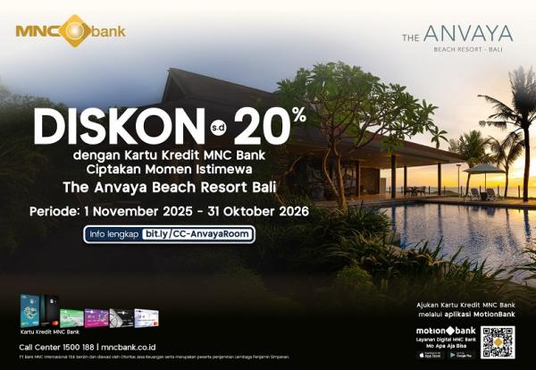 Nikmati Staycation Mewah di Bali, Makin Hemat dengan Kartu Kredit MNC Bank!
