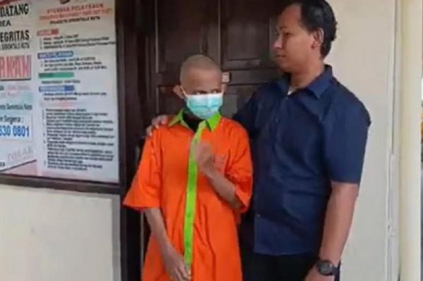 Tampang Pria Pemeran Video Mesum dengan Siswi SMP Gorontalo, Langsung Digunduli