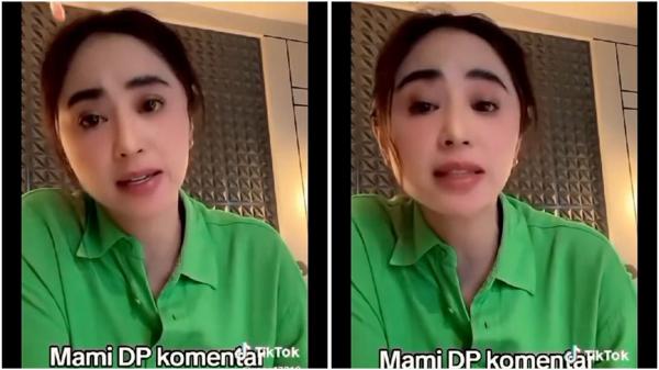 Dewi Perssik dihujat netizen gegara membahas soal bencana Aceh. (Foto: TikTok)